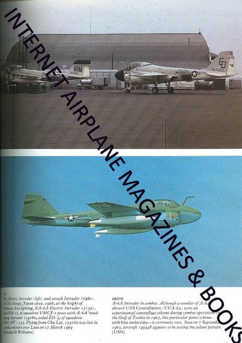 OSPREY AIR COMBAT GRUMMAN A-6 INTRUDER USN VA COCKPIT COLOR & MARKINGS ARMAMENT - Imagen 2 de 4