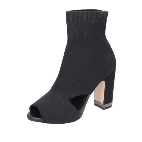 zapatos mujer MICHAEL KORS botines negro textil BE85 - Imagen 1 de 5