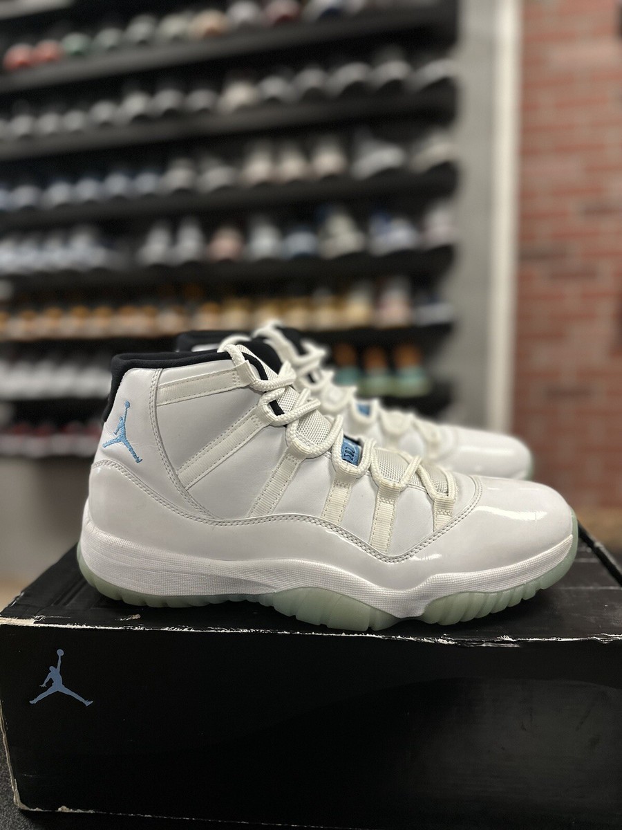 Jordan 11 Retro High Legend Blue Size Pre Owned With Box