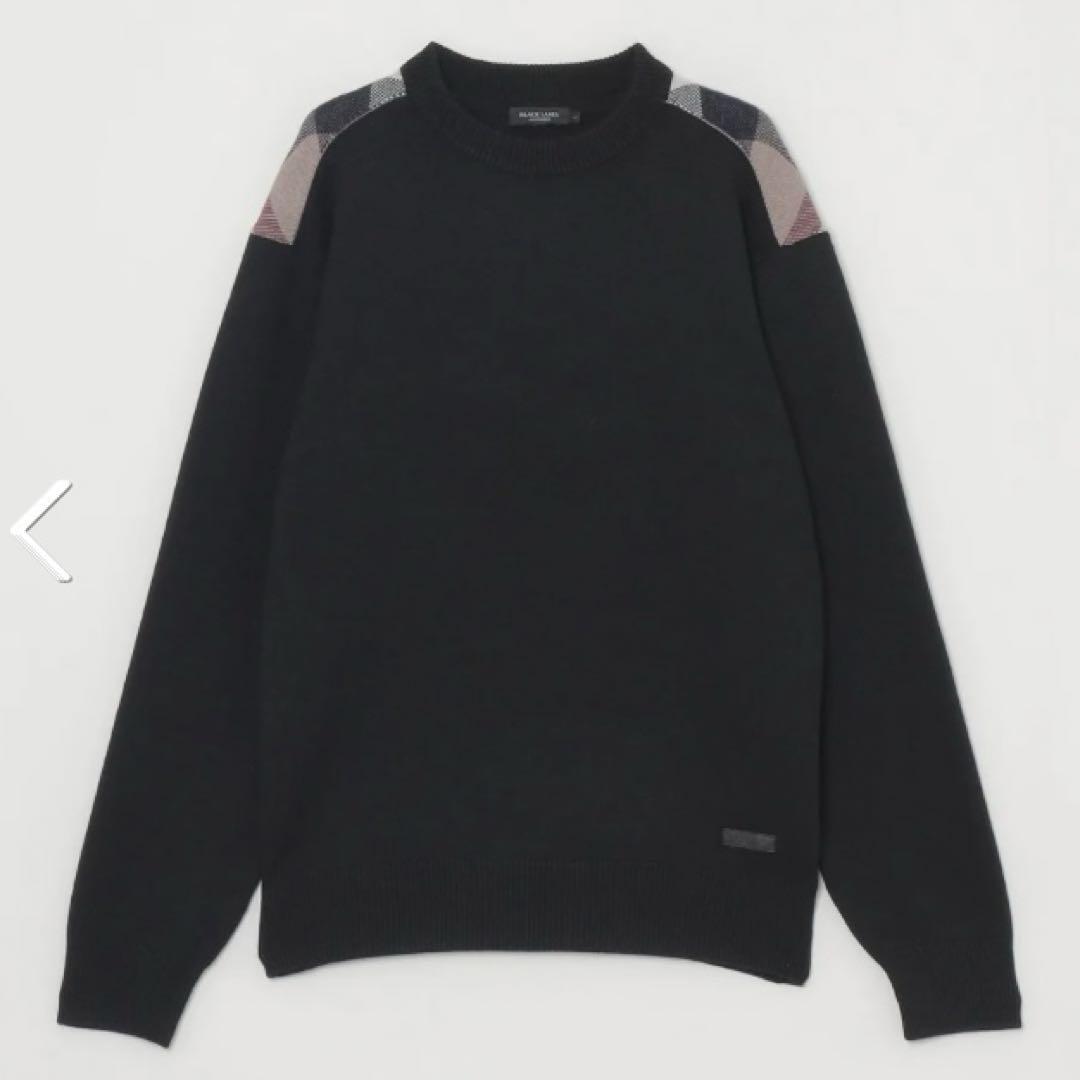 Black Label Crestbridge knit sweater Men's Fashion from Japan