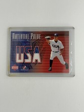 MICHAEL AUBREY 2003 Upper Deck USA Baseball #NP-MA National Pride Jersey Relic