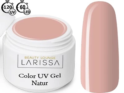 BEAUTY LOUNGE LARISSA Color LED UV Gel 5 ml Farbgel French Modellage Nail Art Nagel Farbe Natur