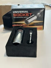 Manwald Universal Socket Tool Set Multi Function Drill Adapter 7mm-19mm