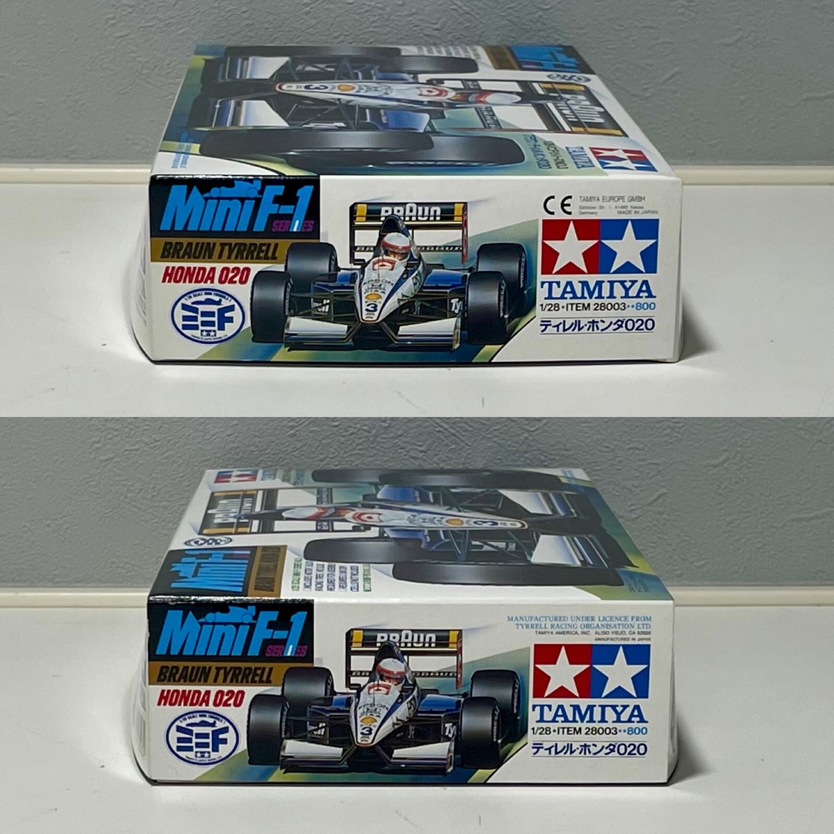 ミニF1 ティレルホンダ　タミヤ 希少 絶版 タミヤ プラモデル 未組立 1/28 ミニF-1シリーズNO.3