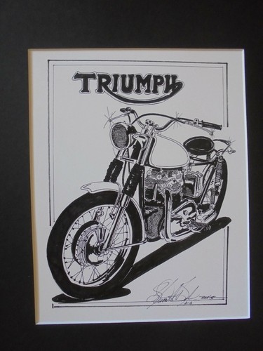 hand drawn picture by Steven Beck | eBay