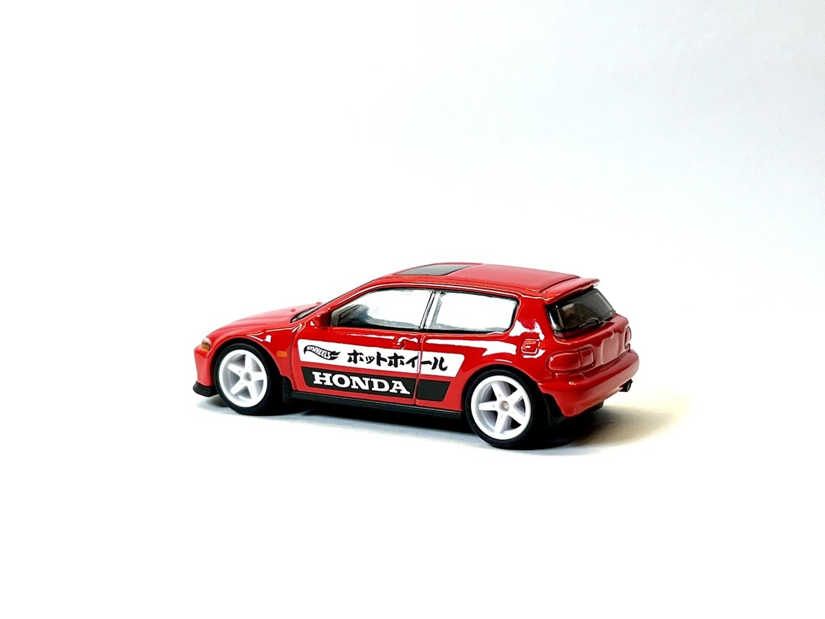 ミニカー Hotwheels 2024 Honda Civic EG custom!!! 2024 Hot Wheels '92 Honda Civic EG (red) HW J-Imports SUPER CUSTOM