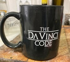 DA VINCI CODE movie promo CERAMIC MUG HEAT CHANGING Mona Lisa Revealed CUP