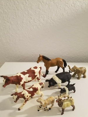 rubber safari animals