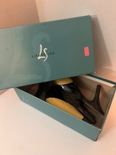 Lifestride Pumps Black Patent Multicolor Sz9