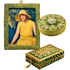 Vintage Seed Chrome Embellishment Instructional Guide c.1920 - INSTRUCTIONS ONLY