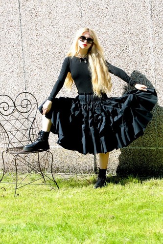 Rare Junya Watanabe Comme des Garçons Vintage Designer Skirt - Picture 7 of 11