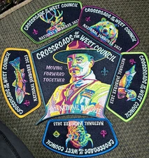 Mint 2023 Jamboree Set Of 6 JSP Crossroads Of The West Council