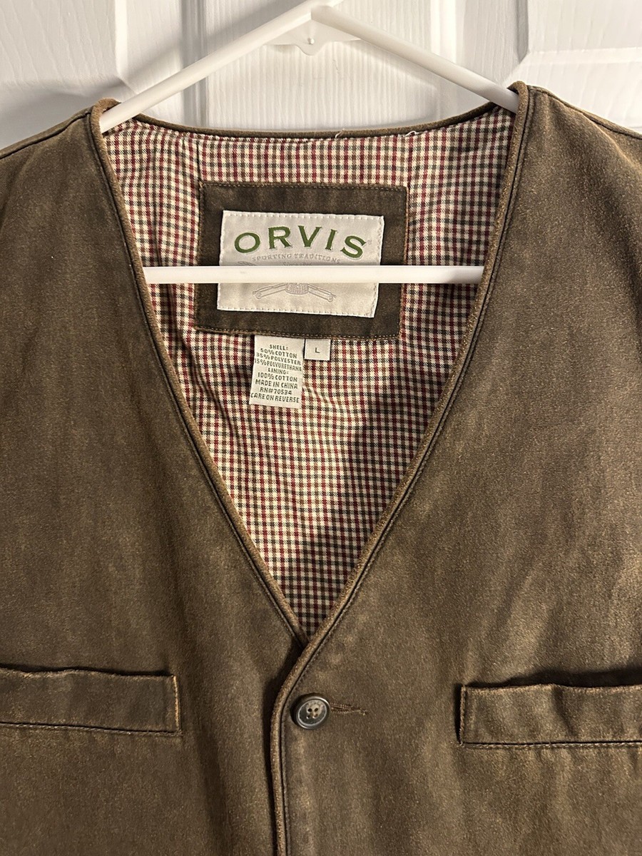 Orvis Men's Vest #70534 Size Large | eBay