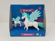 2 Piece Unicorn Pegasus - New - Blue