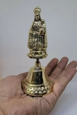 CAMPANA DE BRONCE 6" PARA OCHUN / NEW BRASS OSHUN BELL 6" HIGH SANTERIA IFA !