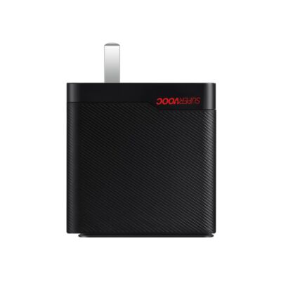 Original OPPO SUPERVOOC 100W Dual Port Super Fast Charger + 10A USB Type-C Cable