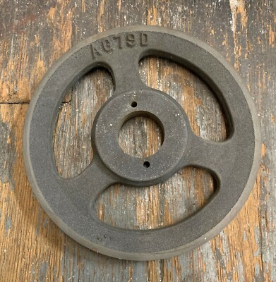  ELECTRON AG79D V-BELT PULLEY SHEAVE USES A  D BUSHING 1/2'' GROOVE 7-3/4''W NEW 