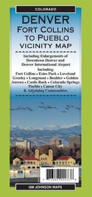 Regional Map of Denver, Front Range & Vicinity, Colorado by GMJ