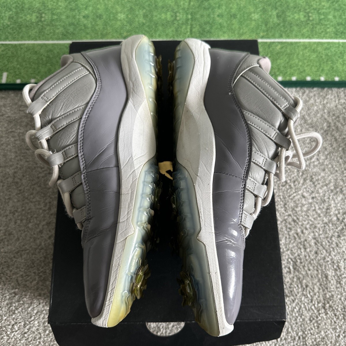 jordan 11 cool grey low golf