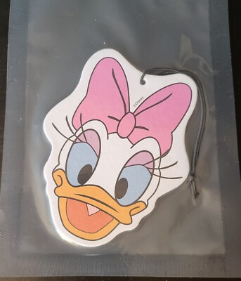 Car Perfume Film Rearview Mirror Air Freshener - New - Daisy Duck