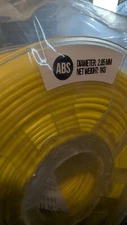 Gizmo Dorks 3mm (2.85mm) ABS Filament 1kg / 2.2lb for 3D Printers, Yellow