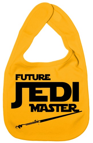 Star Wars Bib "Future Jedi Master" Baby Toddler Boy Girl feeding Gift - Picture 12 of 13