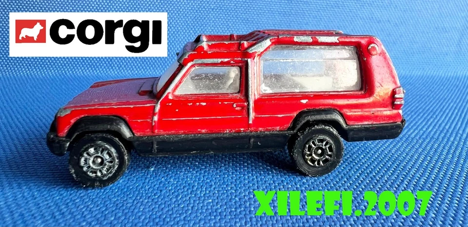 corgi matra rancho rosso 1/55 suv matra rancho corgi england 1981 COME DA FOTO - Immagine 4 di 4