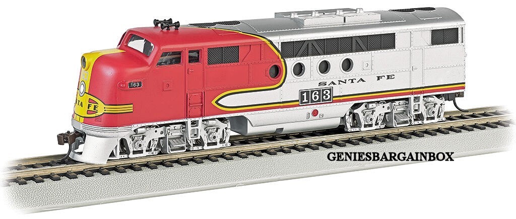 SANTA FE DCC & SOUND Equipped FT-A Diesel Locomotive Bachmann New