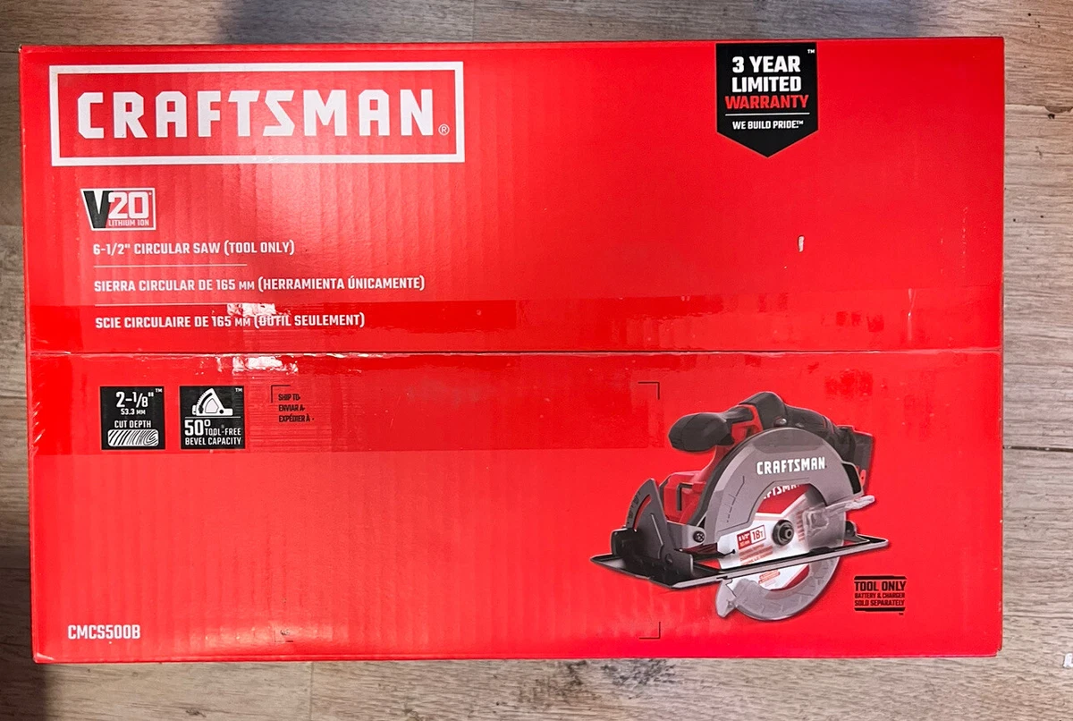 Craftsman circular saw cmcs500b sale