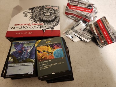 MTG AFR Japanese Collector Booster Box Opened JPN Collection Forgotten Realms 630509982929| eBay MTG AFR Japanese Collector Booster Box Opened JPN Collection Forgotten Realms 630509982929| eBay