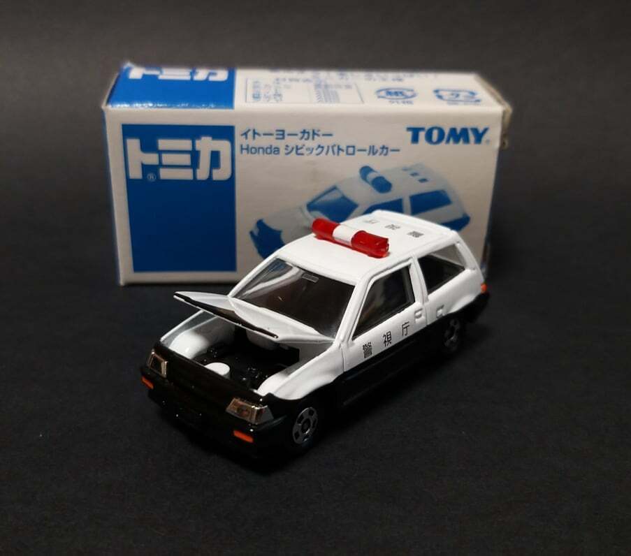 TOMICA ~ No.17 Honda Civic 3 Door Police car ~ 1/59 | eBay