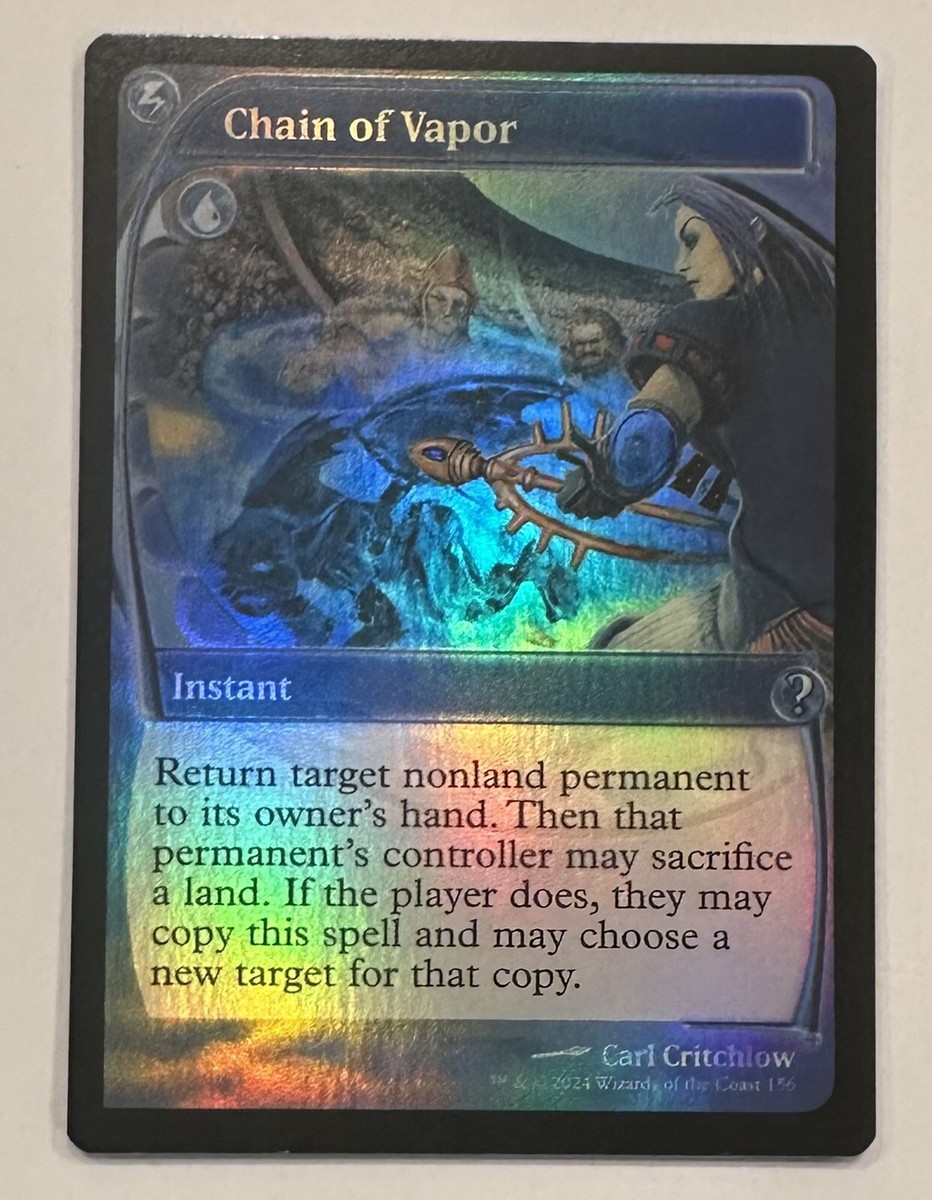 MTG Chain Of Vapor Future Sight Foil | eBay MTG Chain Of Vapor Future Sight Foil | eBay