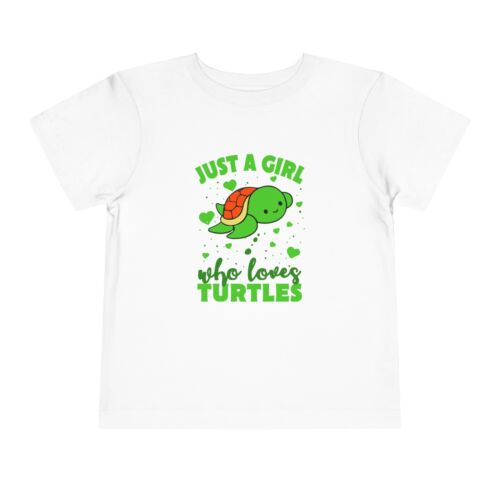 Just a Girl Who Loves Turtles - Toddler T-Shirt - Picture 6 of 25