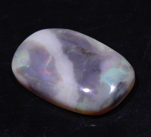 7 Kt Natürlicher Australischer Feueropal Edelstein Cabochon Oval Aoc-187