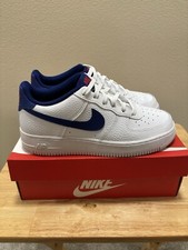 Air Force 1 Low White/Blue/Red Youth Boys