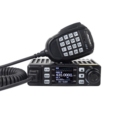 AnyTone AT-779UV Mini Size Dual Band Mobile Radio Two Way Radio Car Tranceiver