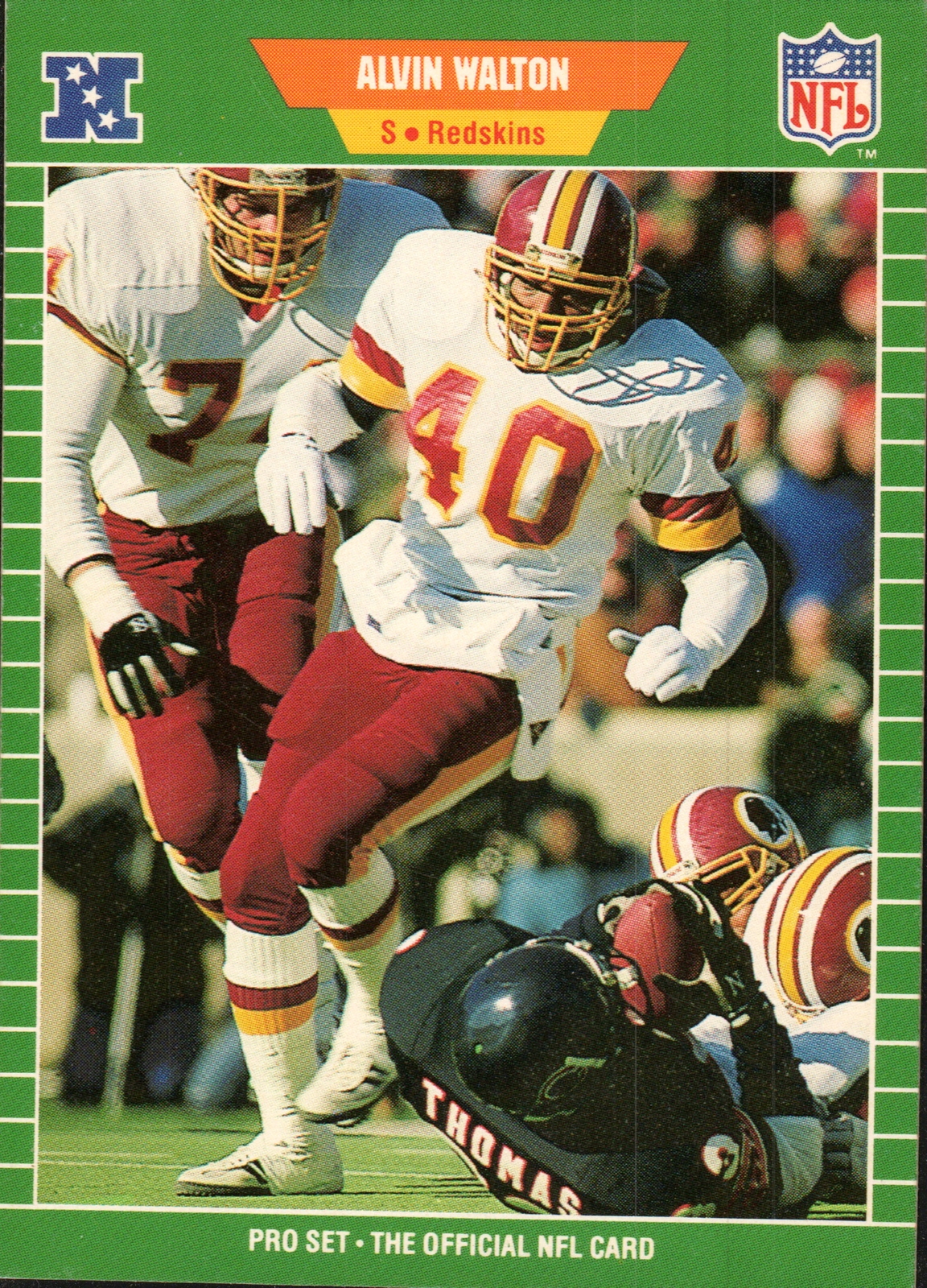 1989 Pro Set #436 Alvin Walton