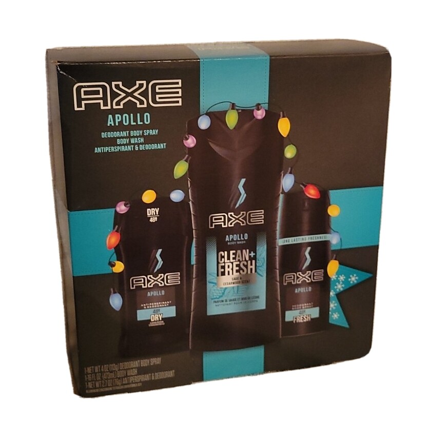 Christmas Special AXE Apollo Holiday 3-Piece Gift Set