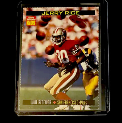 Jerry Rice RARE SF 49ers Sports Illustrated for Kids SI For Kids
