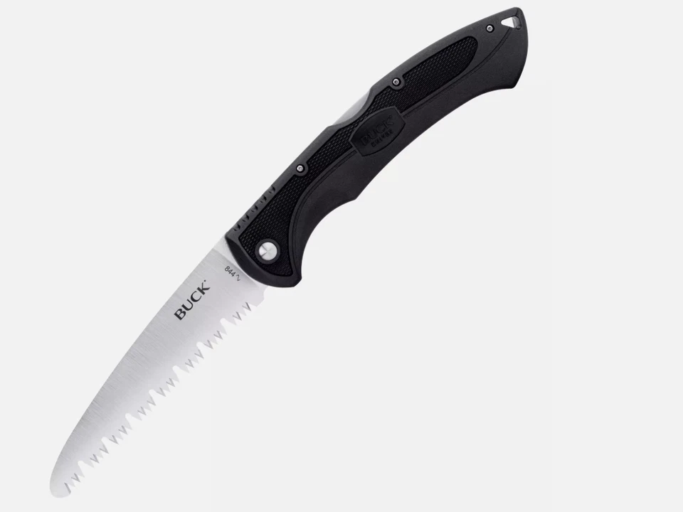 BUCK Knives Camp Kit Folding Saw, Fixed Blade Knife with Sheath, Axe with Sheath - Image 4 of 4