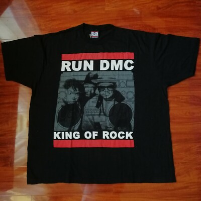run dmc king of rock t shirt