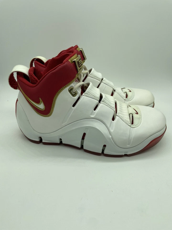 Nike Lebron James Zoom LBJ 4 IV PE Sample Playoff Home Cavaliers Ohio sz 7 - Image 3 of 4