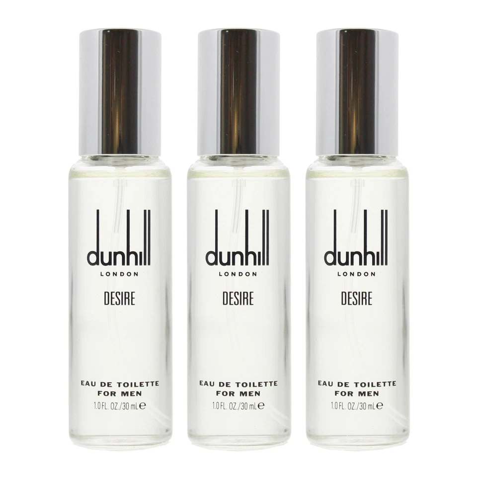 Alfred Dunhill Desire Red Eau de Toilette 30ml Spray x 3