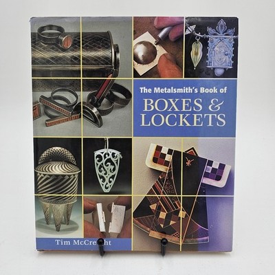 UNMARKED | Metalsmith's Book of Boxes & Lockets by Tim McCreight | Jewelry HC VG