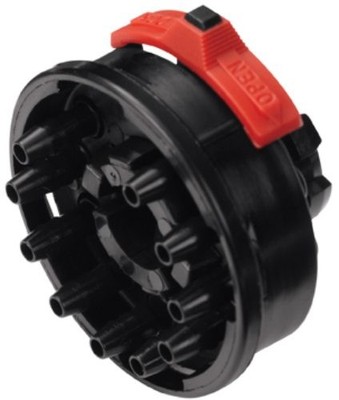 TMB1002 - CPC Tentube Stecker 3,2 mm Schlauchanschluss, absperrend, Buna-N