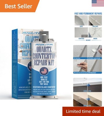Super Strong Adhesive Quartz Repair Solution - Perfect for Countertop Damage