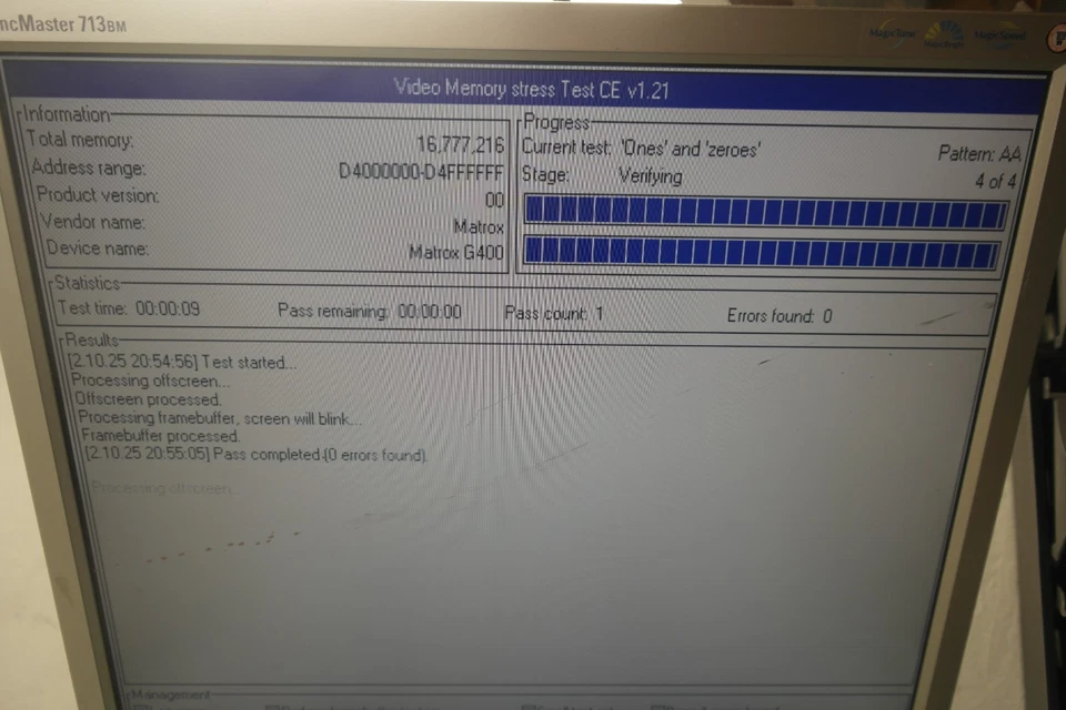 Matrox G400 16MB universal AGP Graphics video VGA Card retro G4+ MILN/16/CPQ - Image 3 of 4