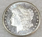 1878-S Morgan Silver Dollar BU Frosty White Mirror/Cameo like #U332