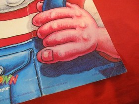 Kid Klown in Night Mayor World Nintendo NES Foldable Promo Poster Insert ONLY