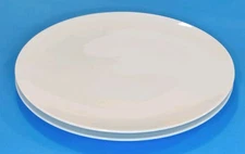 2 Rosenthal Studio Line Continental Gropius White Dinner Plate 11" VGUC Germany 